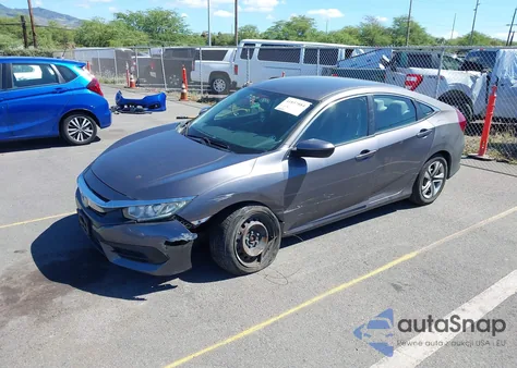 2017 Honda Civic Lx z USA, uszkodzony, nr VIN 2HGFC2F54HH552058